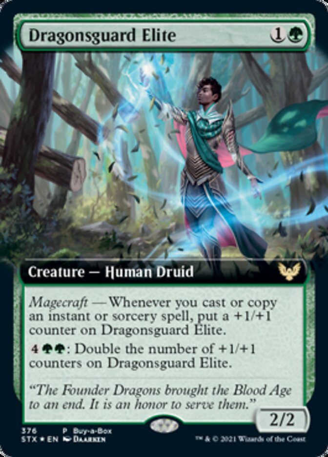 Dragonsguard Elite (Buy-A-Box) [Strixhaven: School of Mages Promos] | Good Games Adelaide SA