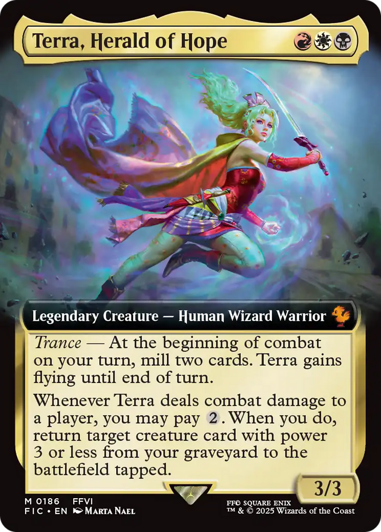 Terra, Herald of Hope (Extended Art) [FINAL FANTASY Commander] | Good Games Adelaide SA