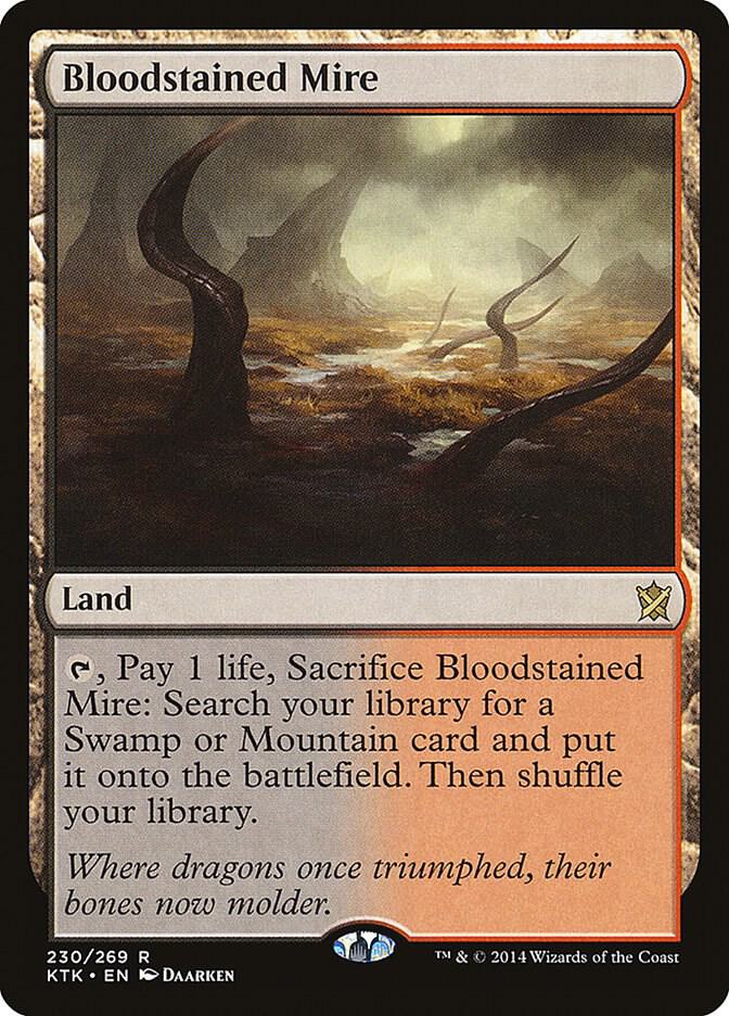 Bloodstained Mire 230 (Khans of Tarkir)  - Foil | Good Games Adelaide SA
