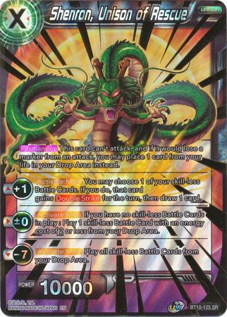 Shenron, Unison of Rescue [BT10-125] | Good Games Adelaide SA