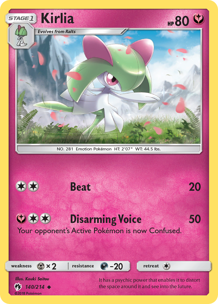 Kirlia (140/214) [Sun & Moon: Lost Thunder] | Good Games Adelaide SA