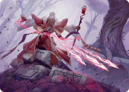 Magic Missile Art Card [Dungeons & Dragons: Adventures in the Forgotten Realms Art Series] | Good Games Adelaide SA