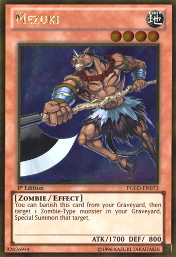 Mezuki [PGLD-EN073] Gold Rare | Good Games Adelaide SA