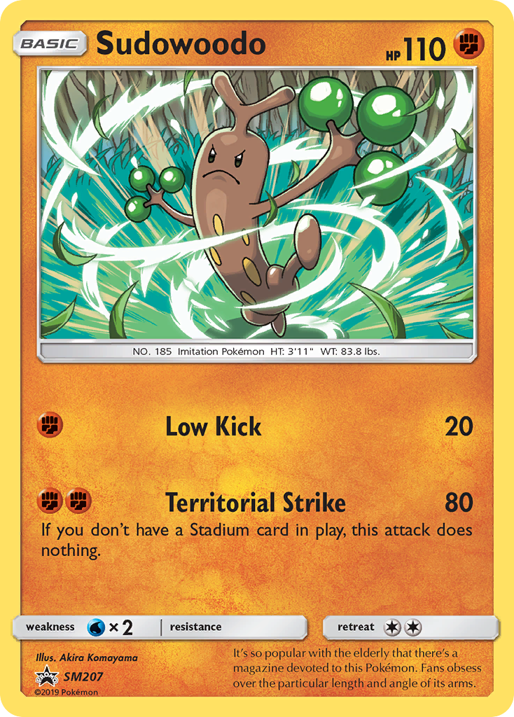 Sudowoodo (SM207) [Sun & Moon: Black Star Promos] | Good Games Adelaide SA