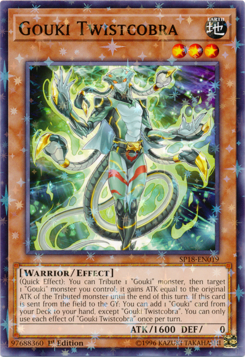 Gouki Twistcobra [SP18-EN019] Starfoil Rare | Good Games Adelaide SA