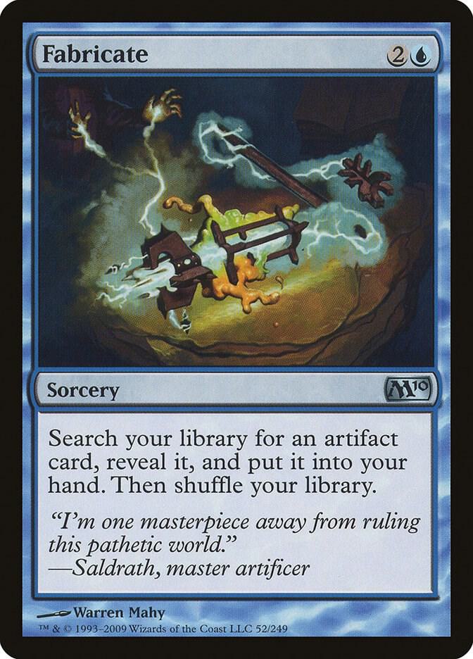 Fabricate 52/249 (Magic 2010 (M10))  - Foil | Good Games Adelaide SA