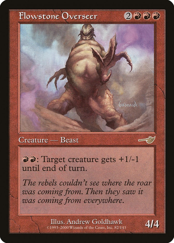 Flowstone Overseer 82 (Nemesis)  - Foil | Good Games Adelaide SA