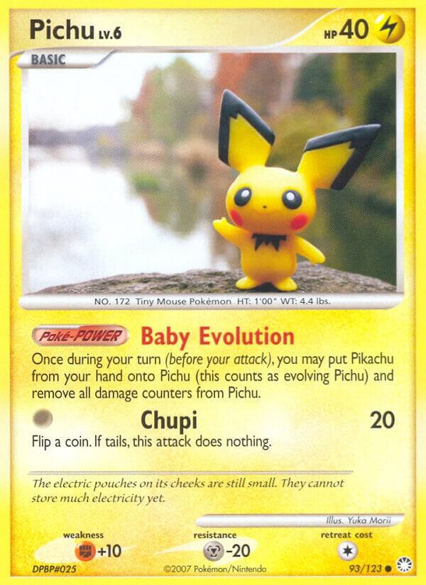 Pichu 93/123 (Mysterious Treasures)  | Good Games Adelaide SA
