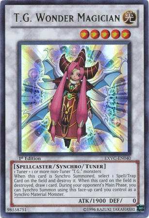 T.G. Wonder Magician [EXVC-EN040] Ultra Rare | Good Games Adelaide SA