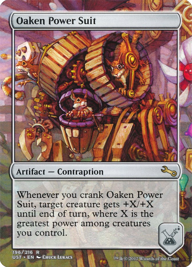 Oaken Power Suit 196 (Unstable)  - Foil | Good Games Adelaide SA