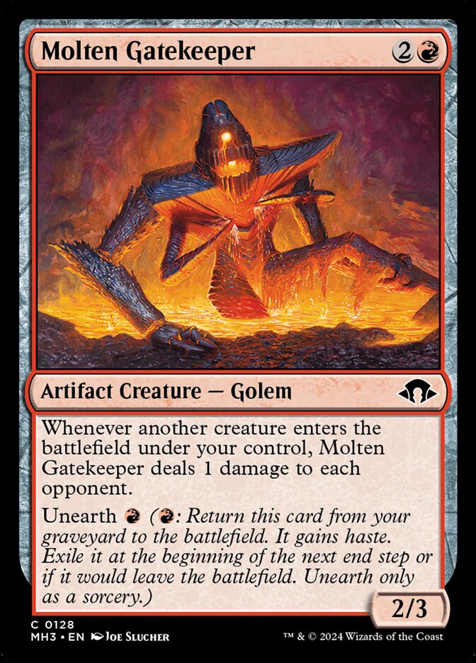 Molten Gatekeeper 128 (Modern Horizons 3)  - Foil | Good Games Adelaide SA