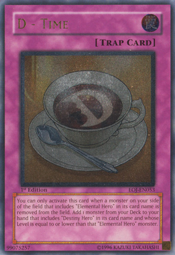 D - Time [EOJ-EN053] Ultimate Rare | Good Games Adelaide SA