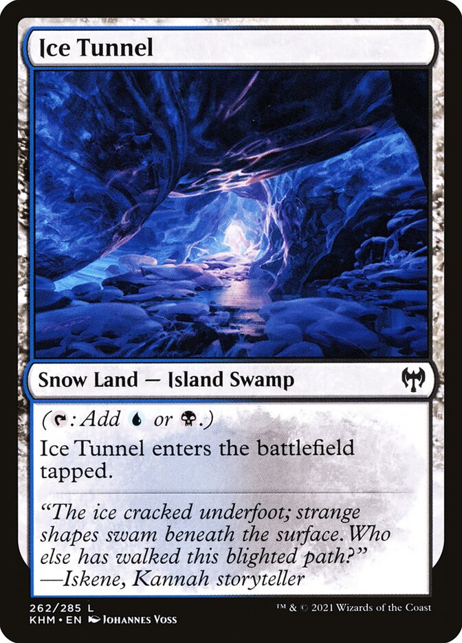 Ice Tunnel 262 (Kaldheim)  - Foil | Good Games Adelaide SA