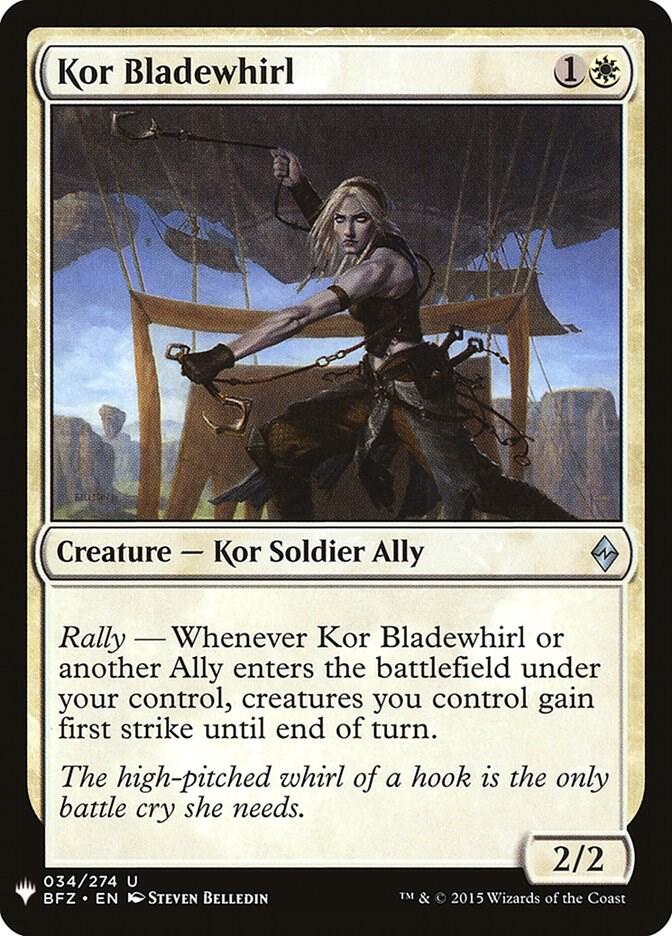 Kor Bladewhirl 34 (The List Reprints)  | Good Games Adelaide SA