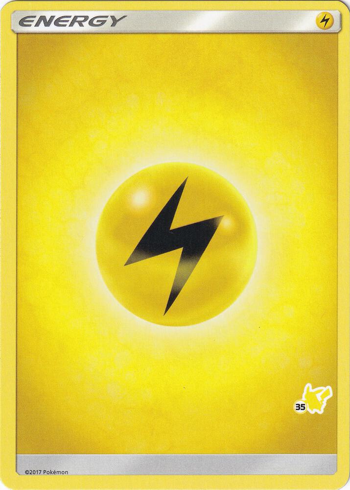 Lightning Energy 35 Pikachu Stamped  (Battle Academy)  | Good Games Adelaide SA