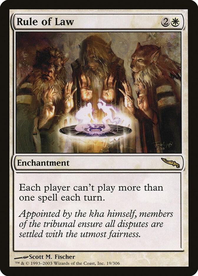 Rule of Law 19 (Mirrodin)  | Good Games Adelaide SA