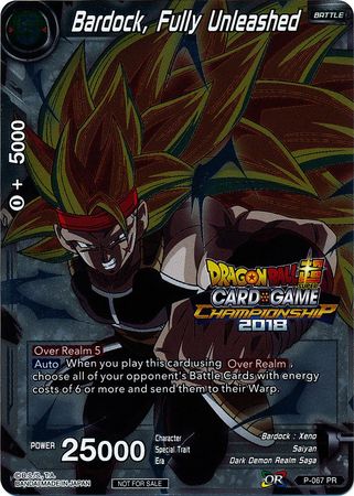 Bardock, Fully Unleashed (P-067) [Tournament Promotion Cards] | Good Games Adelaide SA