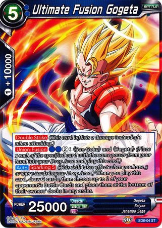 Ultimate Fusion Gogeta (Starter Deck - Resurrected Fusion) (SD6-04) [Miraculous Revival] | Good Games Adelaide SA