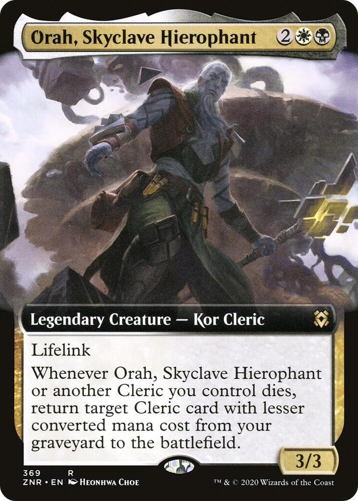 Orah, Skyclave Hierophant 369 (Zendikar Rising)  - Foil | Good Games Adelaide SA