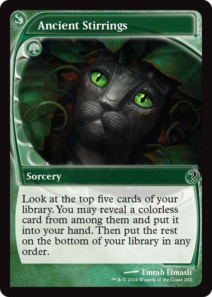Ancient Stirrings (Future Sight) [Mystery Booster 2] | Good Games Adelaide SA
