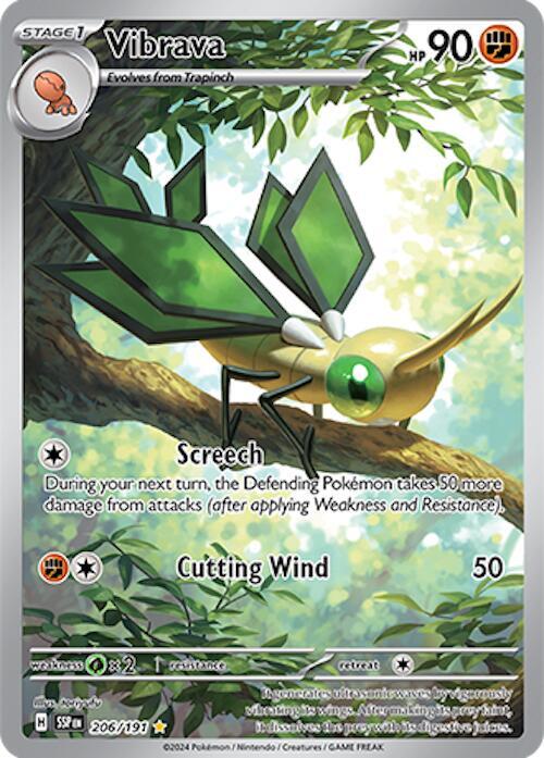Vibrava 206/191 (SV08: Surging Sparks)  - Holofoil | Good Games Adelaide SA