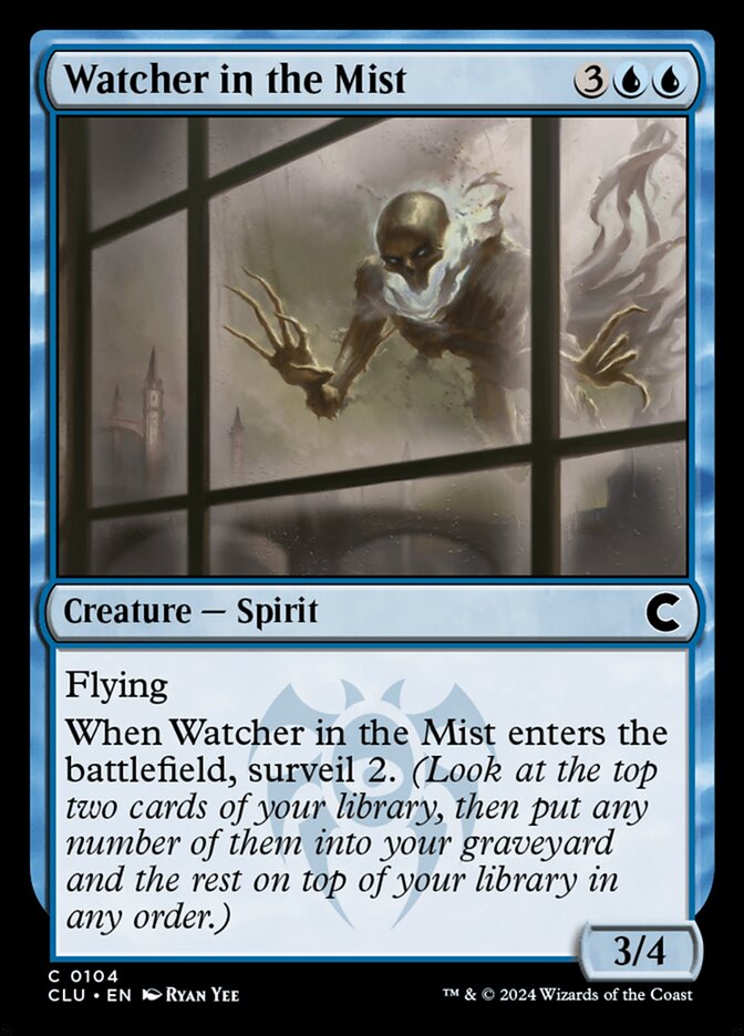 Watcher in the Mist 104 (Ravnica: Clue Edition)  | Good Games Adelaide SA