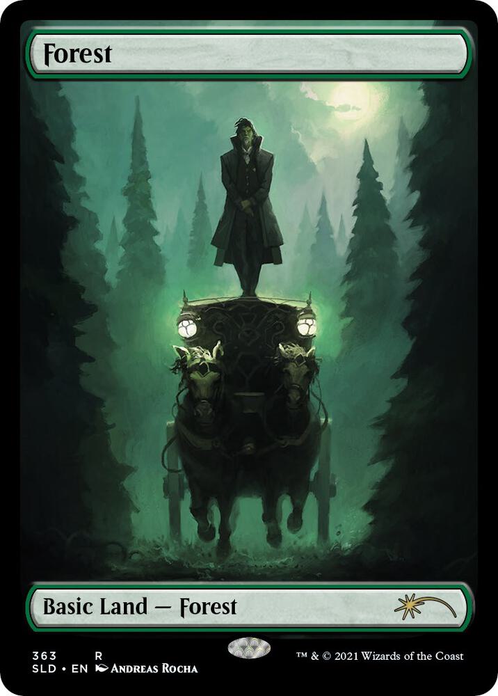Forest The Dracula Lands 363 (Secret Lair Drop Series)  - Foil | Good Games Adelaide SA