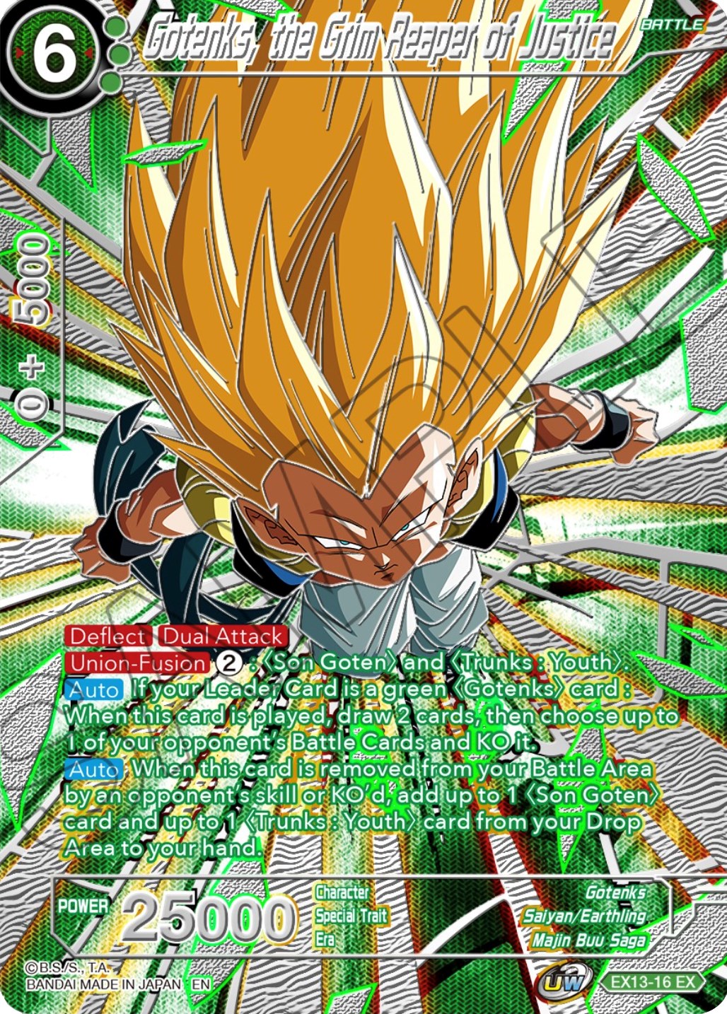Gotenks, the Grim Reaper of Justice (EX13-16) [Collector's Selection Vol. 3] | Good Games Adelaide SA