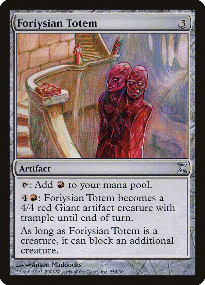 Foriysian Totem 254 (Time Spiral)  - Foil | Good Games Adelaide SA