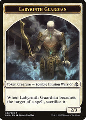 Warrior // Labyrinth Guardian Token [Amonkhet Tokens] | Good Games Adelaide SA