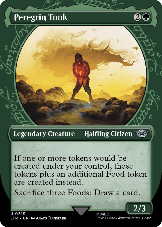 Peregrin Took 315 (Universes Beyond: The Lord of the Rings: Tales of Middle-earth)  - Showcase Foil | Good Games Adelaide SA