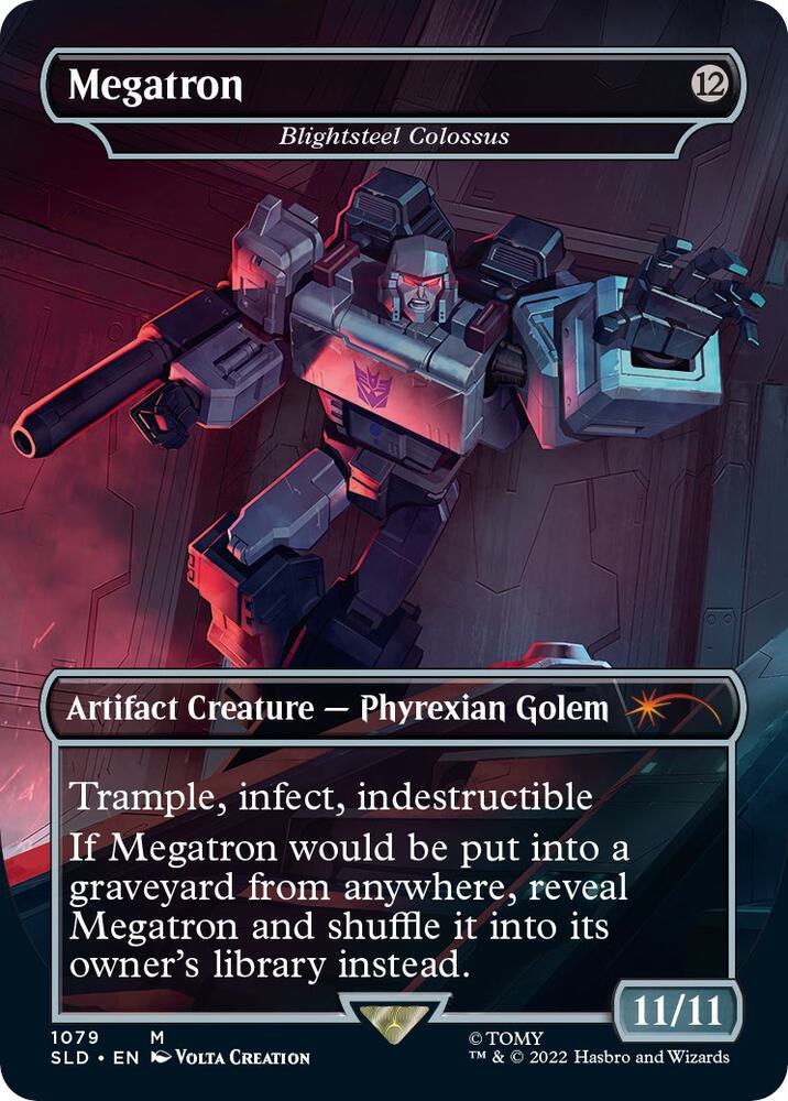 Megatron Blightsteel Colossus 1079 (Secret Lair Drop Series)  | Good Games Adelaide SA