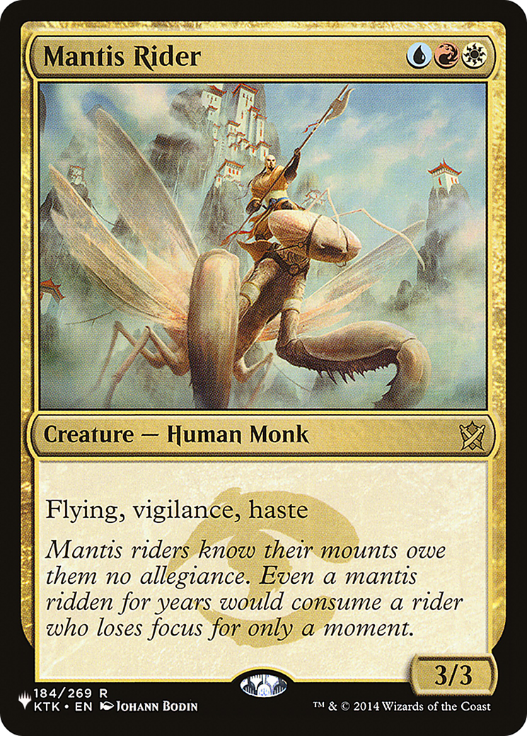 Mantis Rider [The List Reprints] | Good Games Adelaide SA