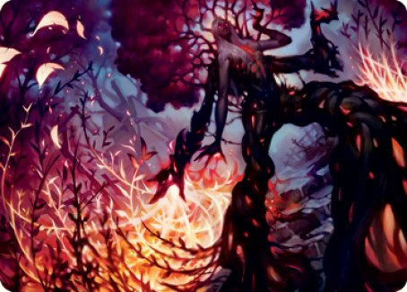 Splendid Reclamation Art Card [Innistrad: Crimson Vow Art Series] | Good Games Adelaide SA