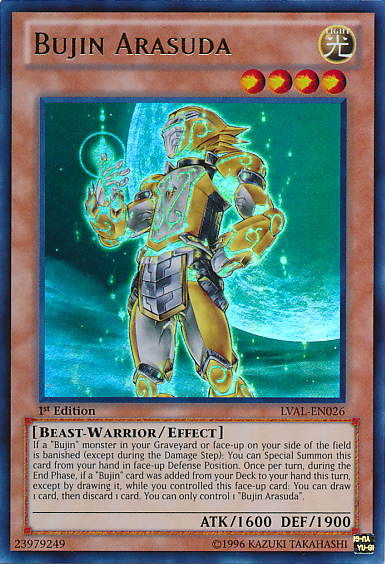 Bujin Arasuda [LVAL-EN026] Ultra Rare | Good Games Adelaide SA