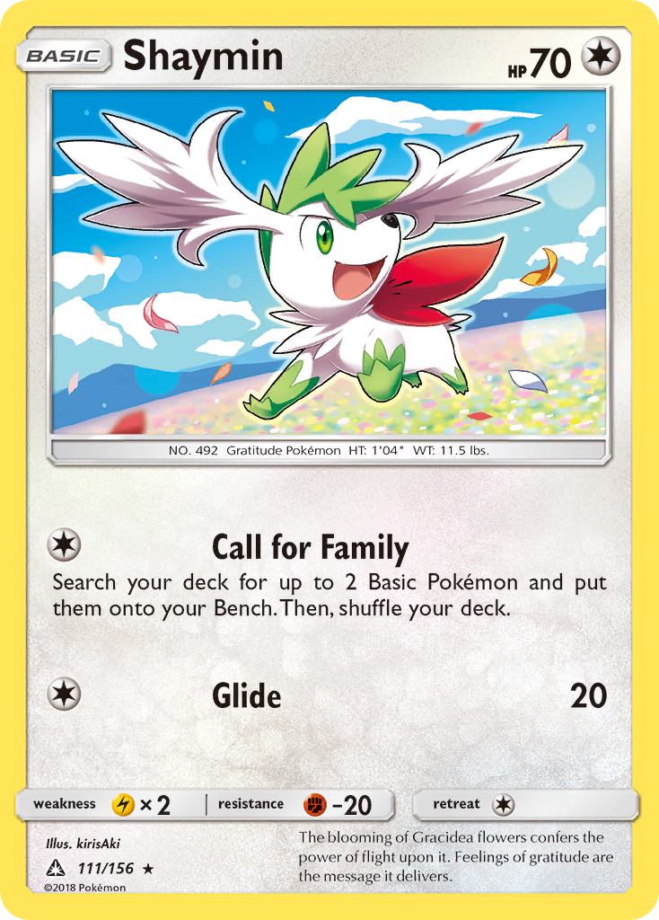 Shaymin (111/156) [Sun & Moon: Ultra Prism] | Good Games Adelaide SA