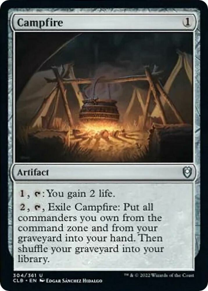Campfire 304 (Commander Legends: Battle for Baldur's Gate)  | Good Games Adelaide SA