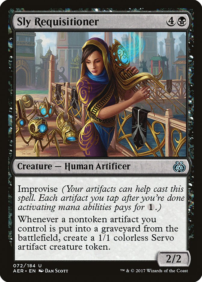 Sly Requisitioner 72 (Aether Revolt)  | Good Games Adelaide SA