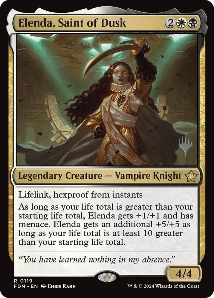 Elenda Saint of Dusk 119 (Promo Pack: Aetherdrift)  | Good Games Adelaide SA