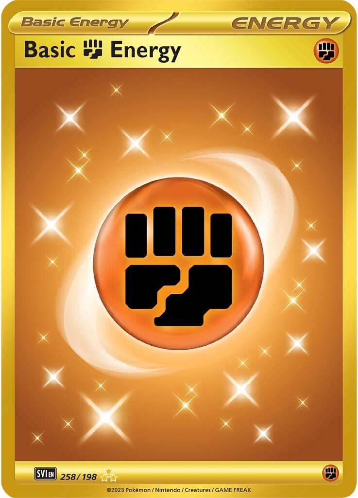 Fighting Energy (258/198) [Scarlet & Violet: Base Set] | Good Games Adelaide SA