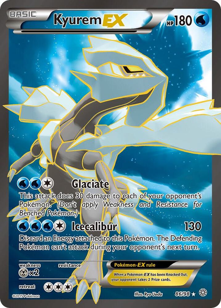 Kyurem EX Full Art 86/98 (XY - Ancient Origins)  - Holofoil | Good Games Adelaide SA