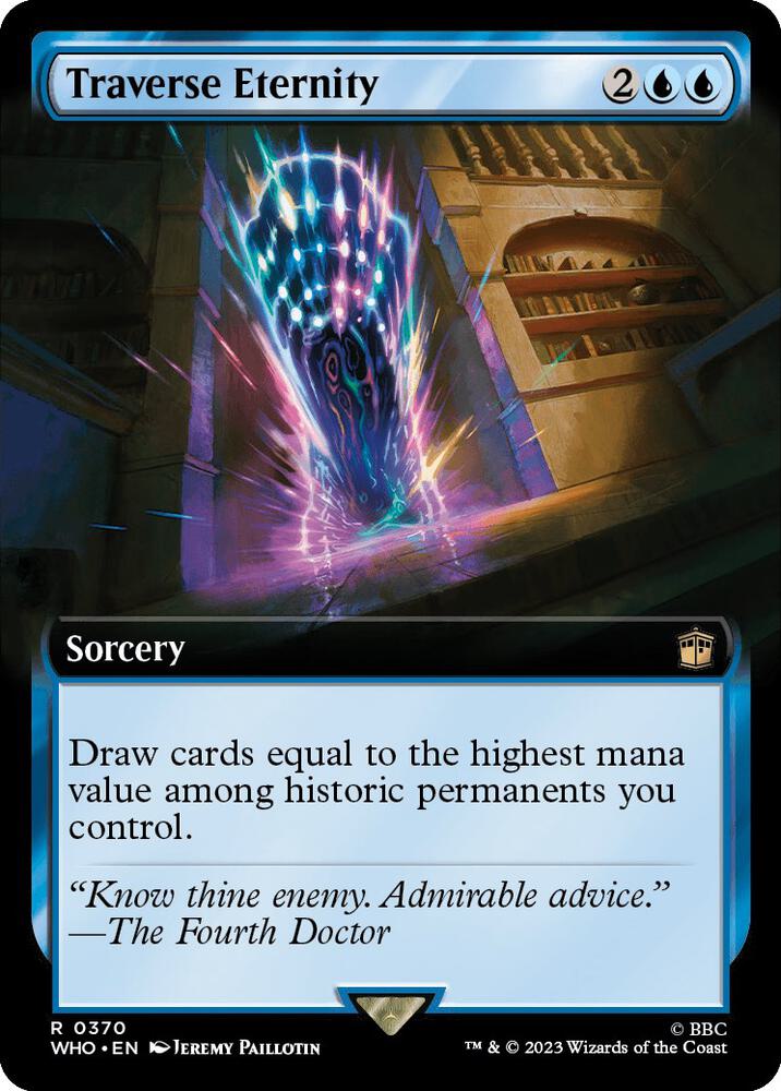 Traverse Eternity 370 (Universes Beyond: Doctor Who)  - Foil | Good Games Adelaide SA