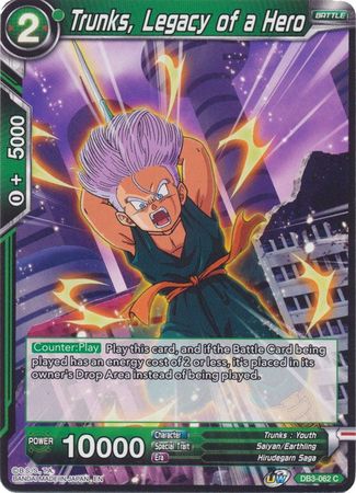 Trunks, Legacy of a Hero [DB3-062] | Good Games Adelaide SA