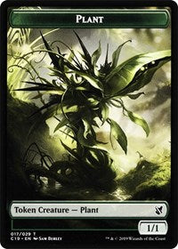Plant // Morph Double-sided Token [Commander 2019 Tokens] | Good Games Adelaide SA