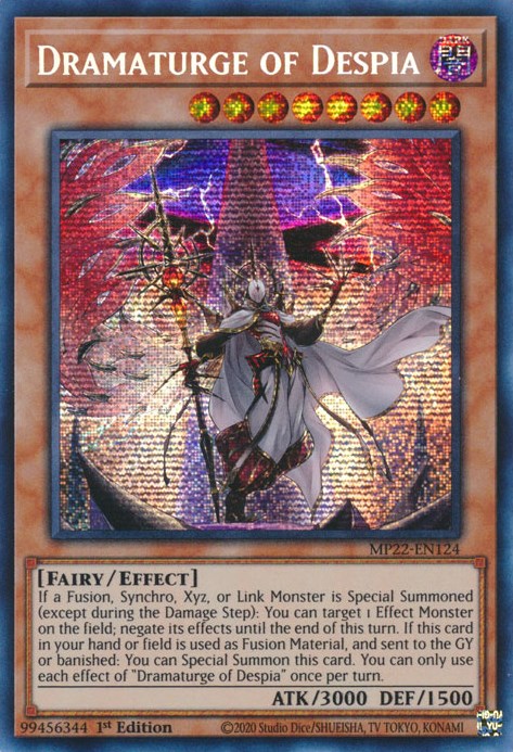 Dramaturge of Despia [MP22-EN124] Prismatic Secret Rare | Good Games Adelaide SA