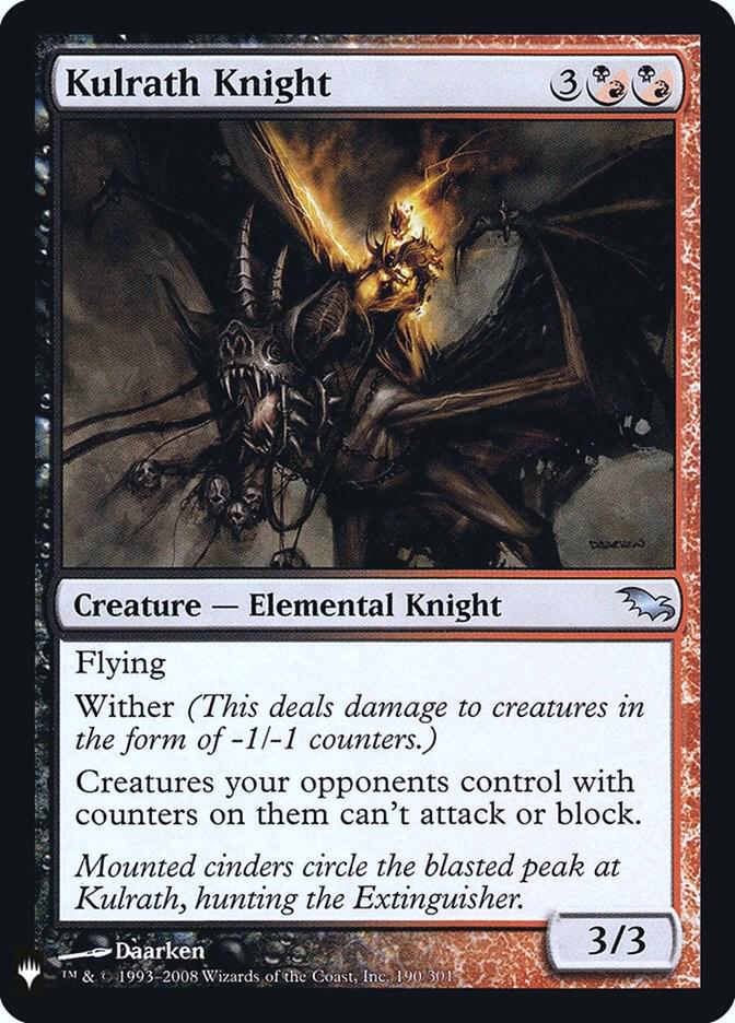 Kulrath Knight 190 (The List Reprints)  - Foil | Good Games Adelaide SA