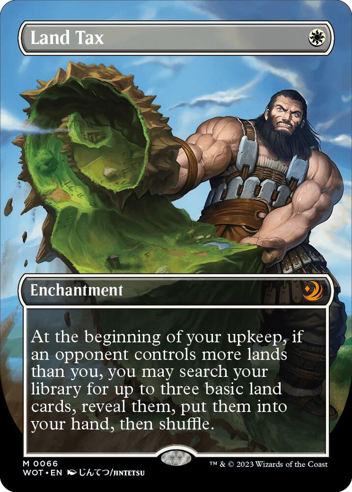 Land Tax 66 (Wilds of Eldraine: Enchanting Tales)  - Borderless | Good Games Adelaide SA