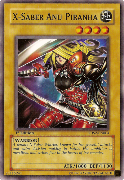 X-Saber Anu Piranha [5DS2-EN004] Common | Good Games Adelaide SA