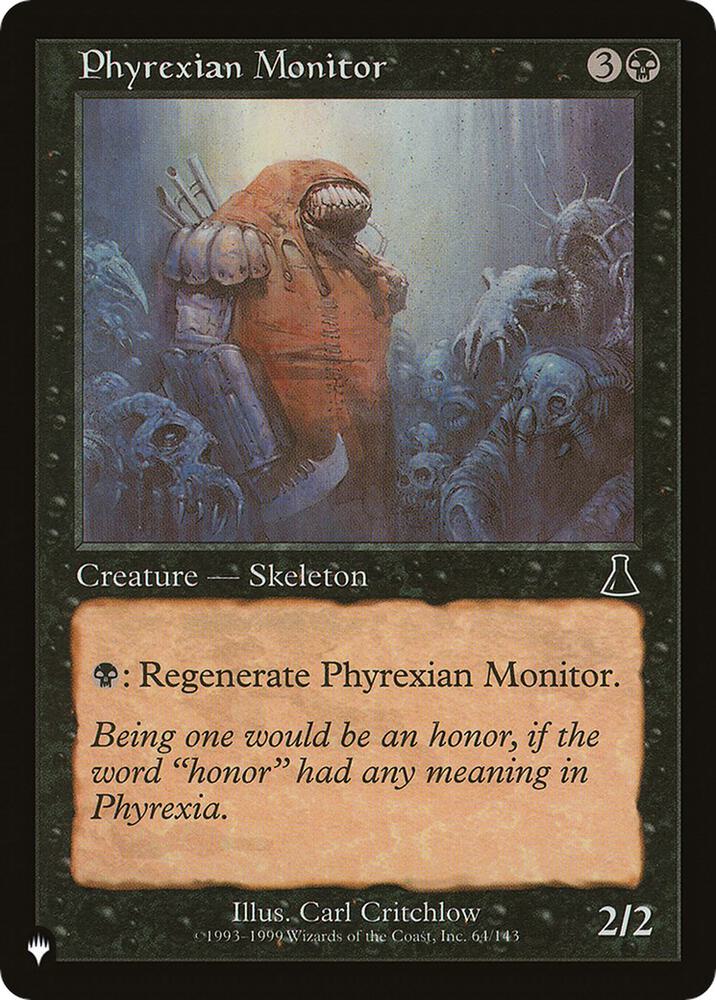 Phyrexian Monitor 64/143 (The List Reprints)  | Good Games Adelaide SA