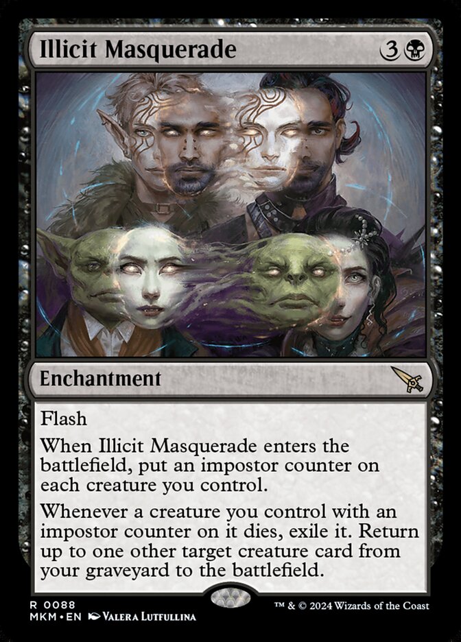 Illicit Masquerade 88 (Murders at Karlov Manor)  | Good Games Adelaide SA